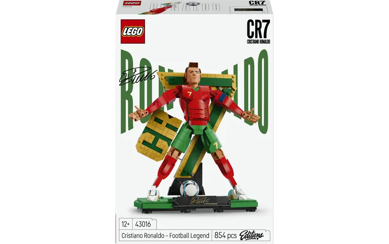 LEGO® Editions Cristiano Ronaldo – Fussballlegende 43016