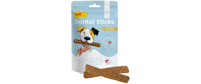 kyli Kausnack Dental Sticks Truthahn 7 pièces