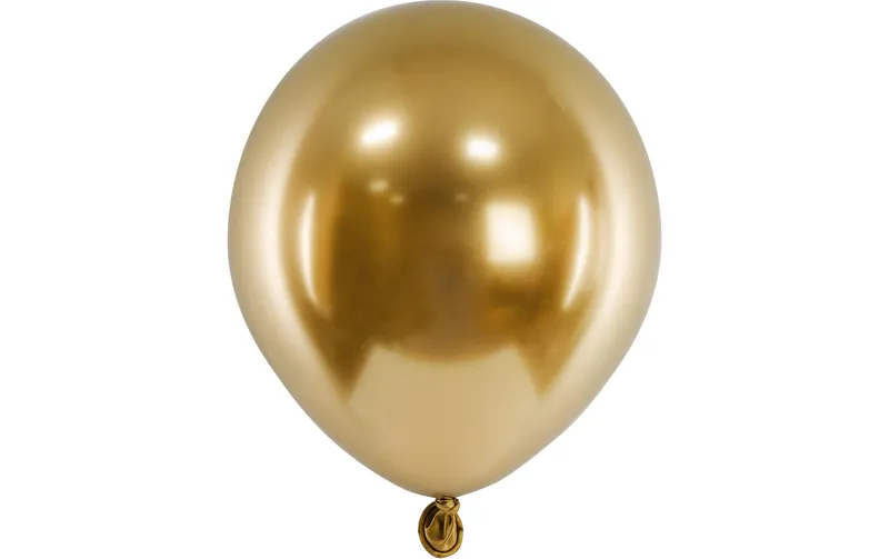 Partydeco Luftballon Glossy Gold, Ø 30 cm, 10 Stück