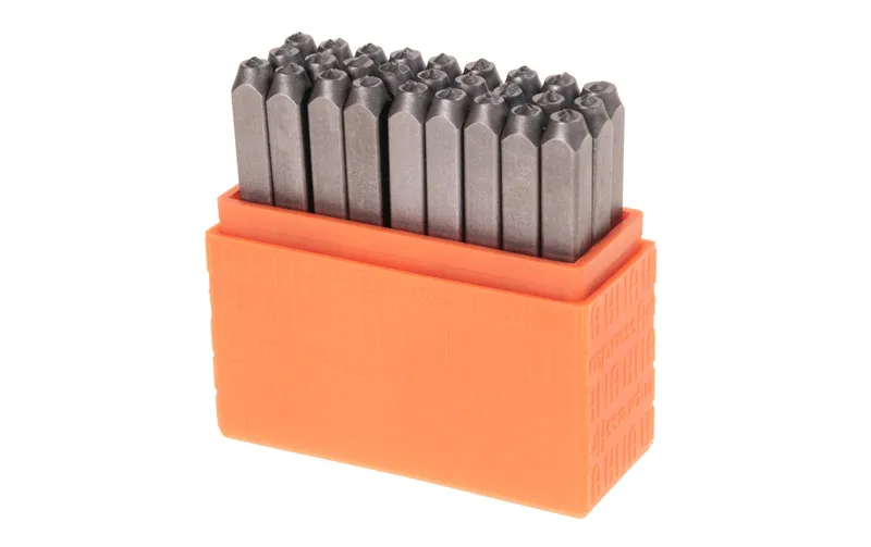 ImpressArt Prägestempel Set 3 mm Kleinbuchstaben, 27 pieces