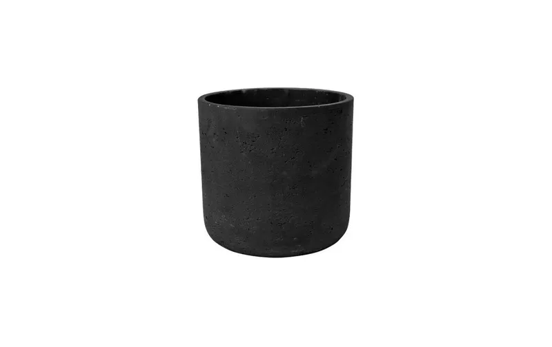 Pottery Pots Pflanzentopf Charlie M, Schwarz gewaschen