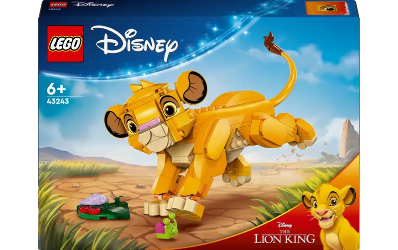 LEGO® Disney Simba, the Löwenjunge of the Königs 43243