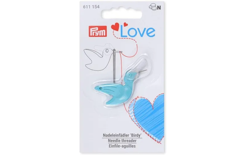 Prym Love Einfädler Prym Nadeleinfädler Birdy Mint