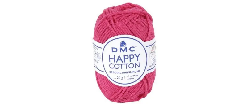 DMC Baumwollgarn naturela Happy Cotton Dunkelpink