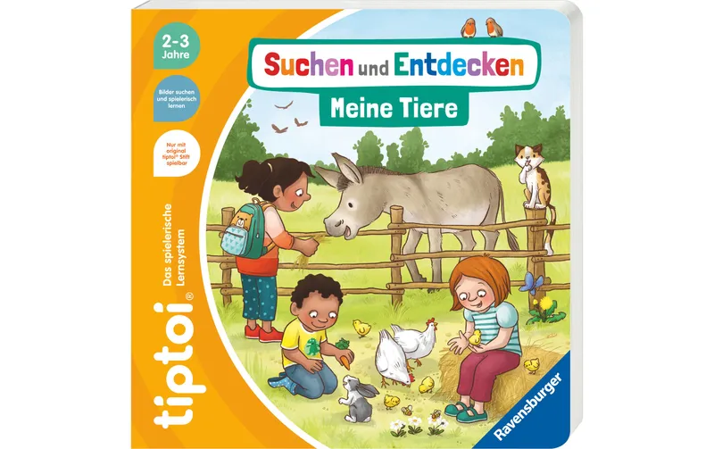 tiptoi Lernbuch Suchen and Entdecken: Meine Tiere