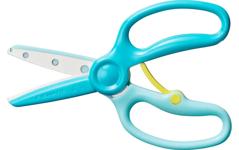 Fiskars Übungsschere 13 cm, Kunstfabric, Universal
