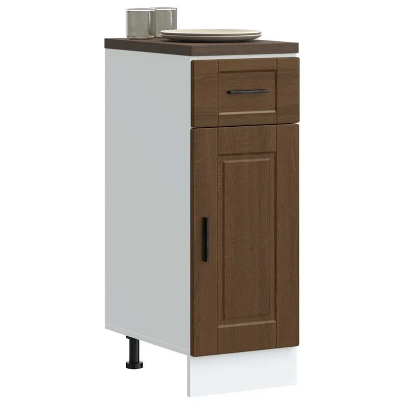 Küchenunterschrank Porto marrone Eichen-Optik derivato del legno