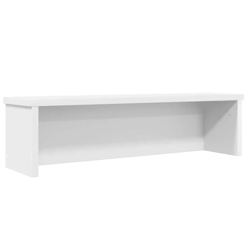 Küchenregal Stapelbar Weiß 60x15x16 cm Holzwerkstoff