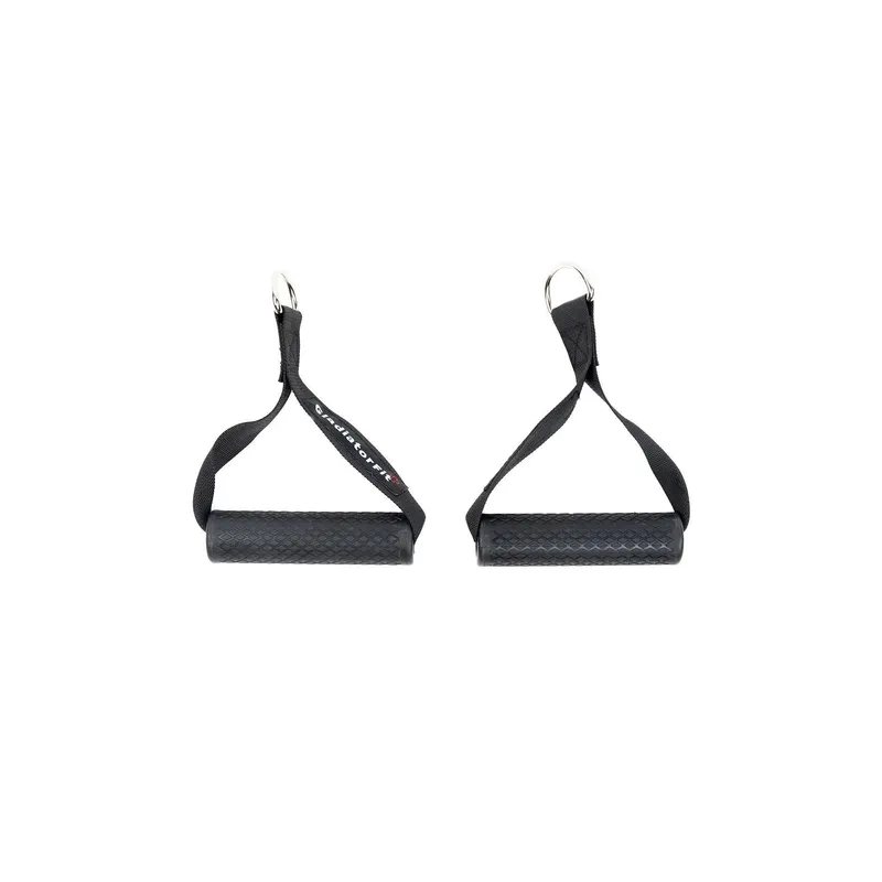 Gladiatorfit Gepolsterte Zuggriffe aus Gummi 2er-Pack