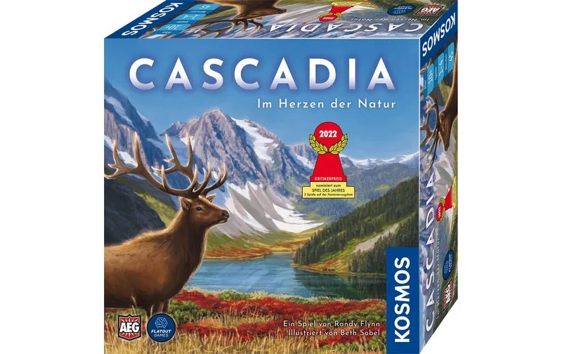 Kosmos Familienspiel Cascadia – Im Herzen il naturale