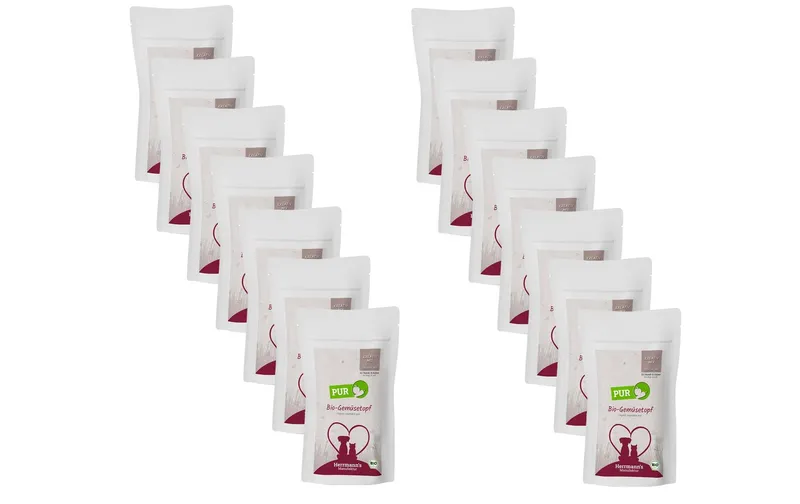 Herrmann's Nassfutter Bio Gemüsetopf 14 x 150 g