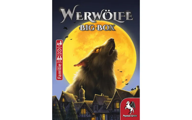 Pegasus Spiele Partyspiel Werwölfe Big Box -DE