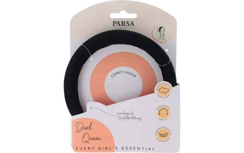 Parsa Beauty Hair Hero Comfy Hoop, Dark Queen 1 Stück