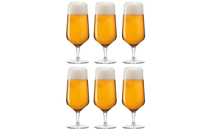 LEONARDO Bierglas Puccini 330 ml, 6 pièces, transparent