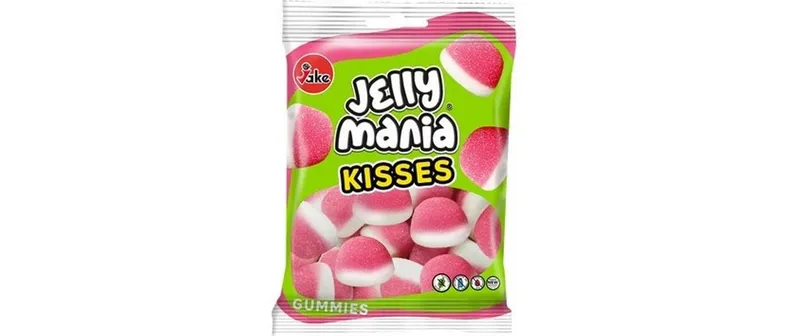 Jake Jellymania Kisses halal 100 g