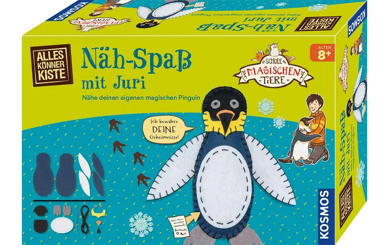 Kosmos Bastelset Magische Tiere Nähspass avec Juri