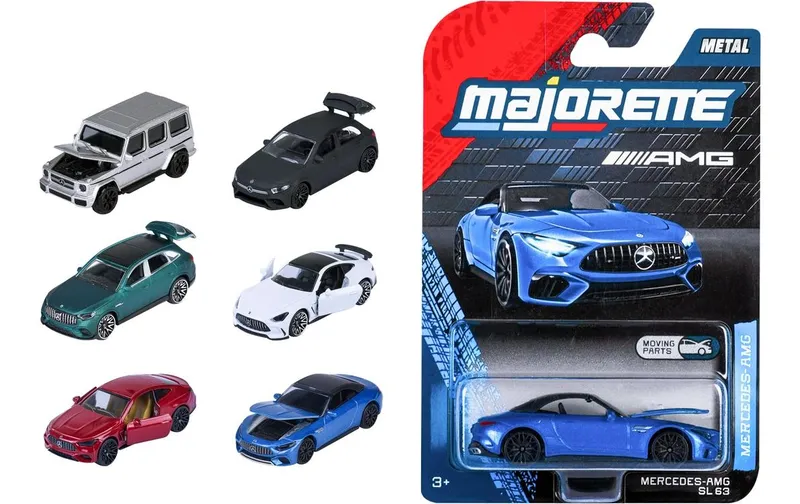 Majorette Mercedes-AMG Premium Cars, 6-sort. Metall, 1:64