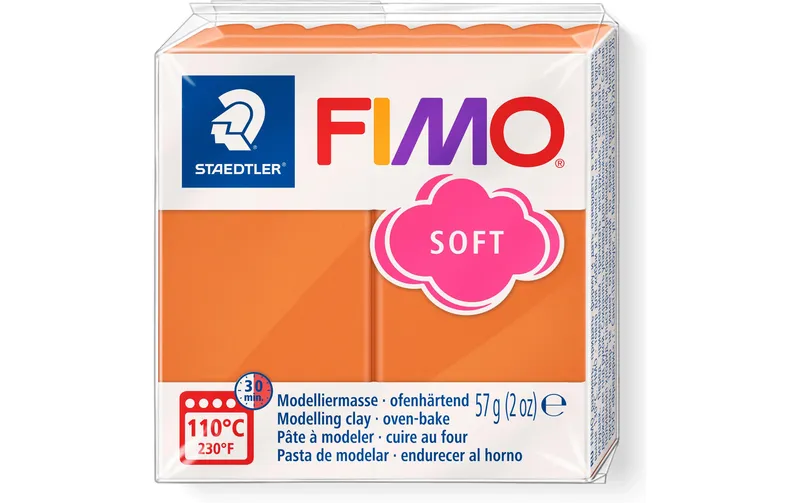 Fimo Modelliermasse Soft Cognac
