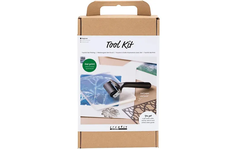 Creativ Company Bastelset Linoldruck Gel Print