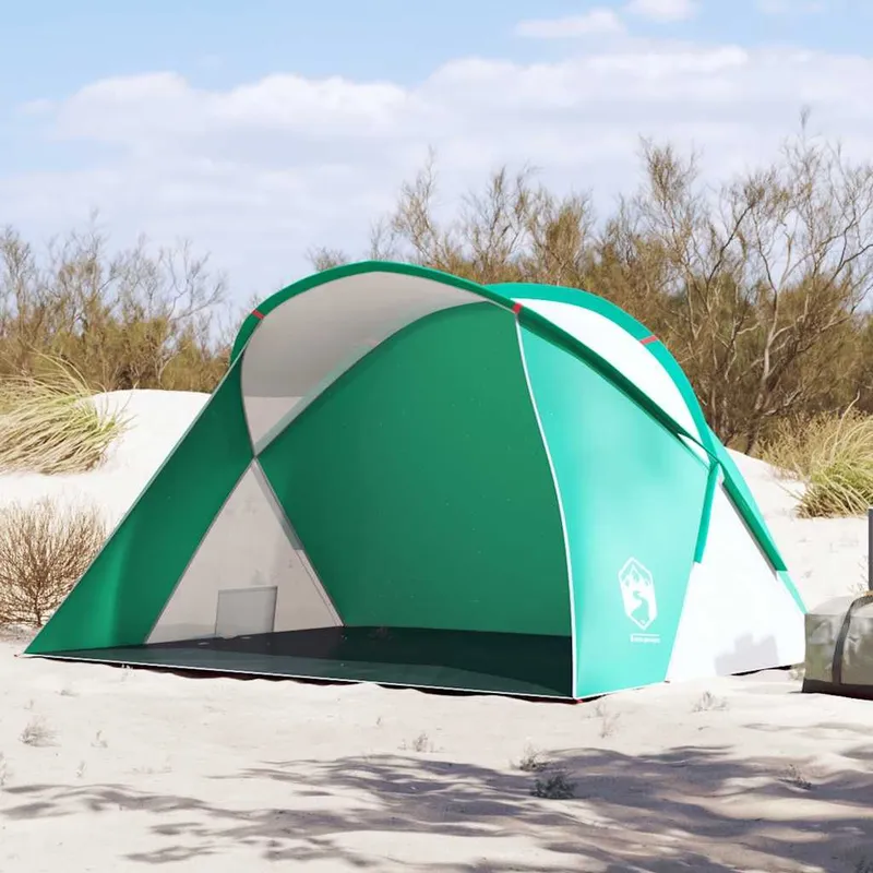 Strandzelt 2 Personen Seegrün Pop-Up Wasserdicht
