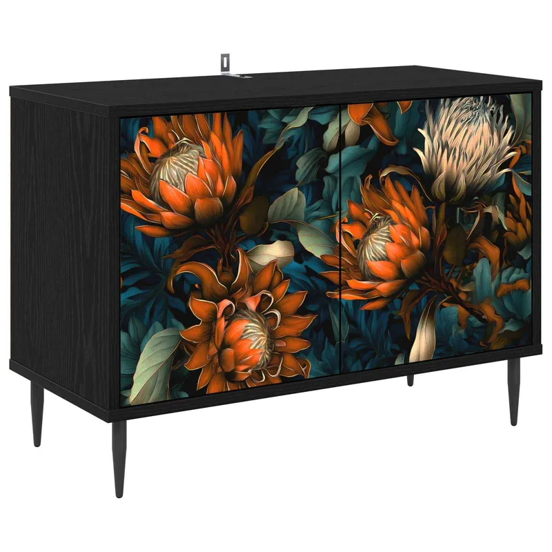Reggimonti TV LOCHEM 69 x 33 x 50,5 cm nero effetto noce