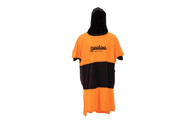 Switcher Badeponcho Geelee Beach Flame/Black, One Size