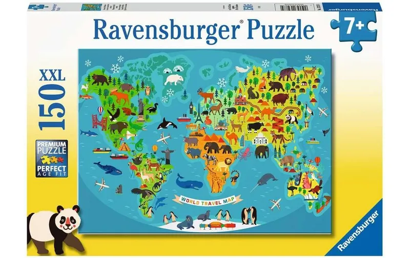 Ravensburger Tierische Weltkarte