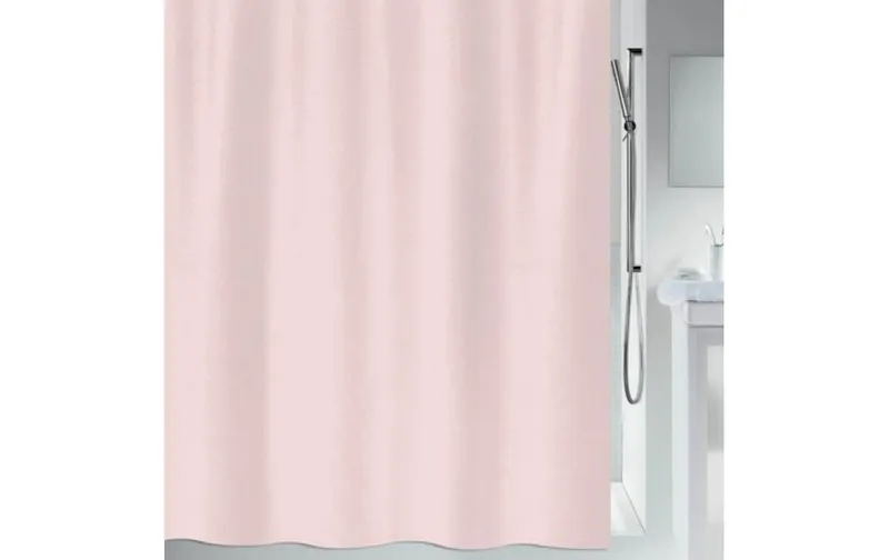spirella Duschvorhang Primo 120 x 200 cm, Rosa