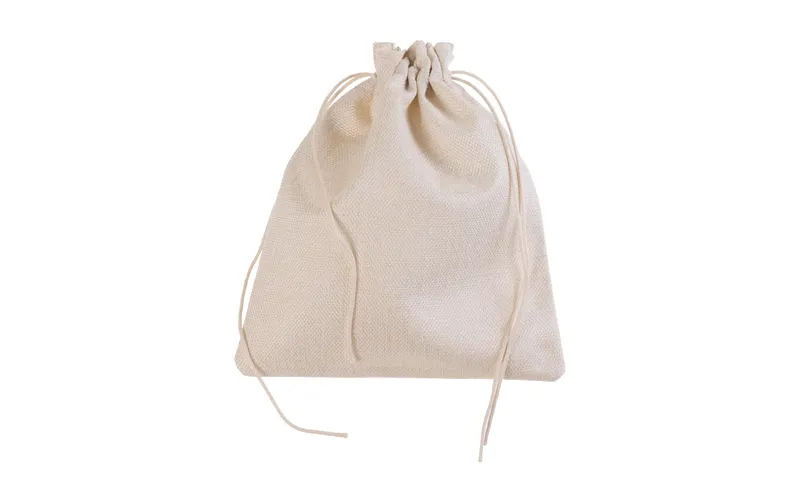 FTM tessutobeutel Baumwolle/Leinen, 5 pezzi, beige