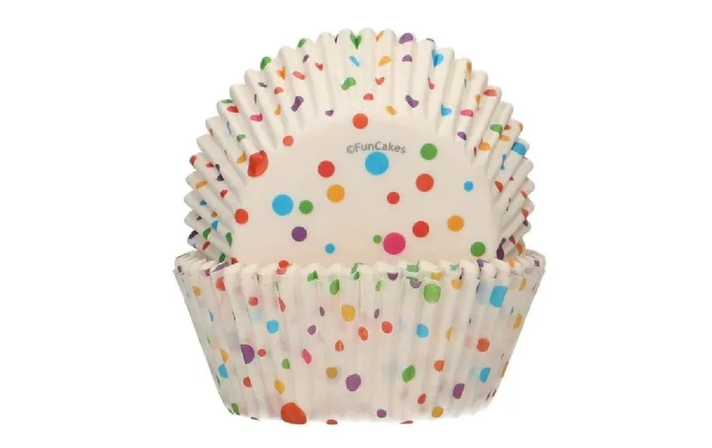 Funcakes Muffin Backform Konfetti 48 pièces