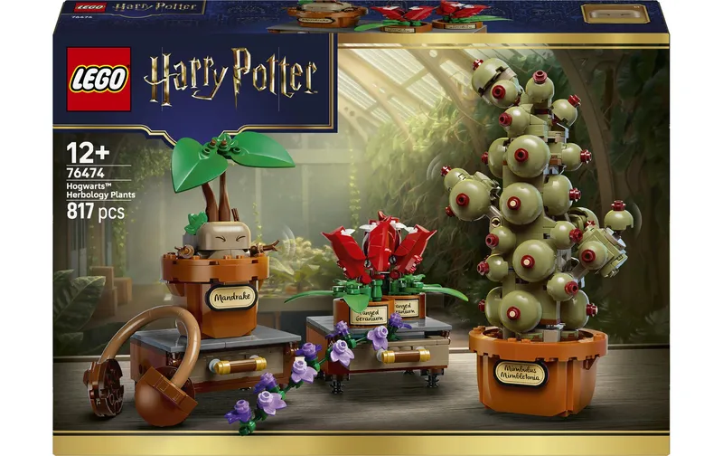 LEGO® Harry Potter Schloss Hogwarts: Kräuterkunde-Pflanzen 76474