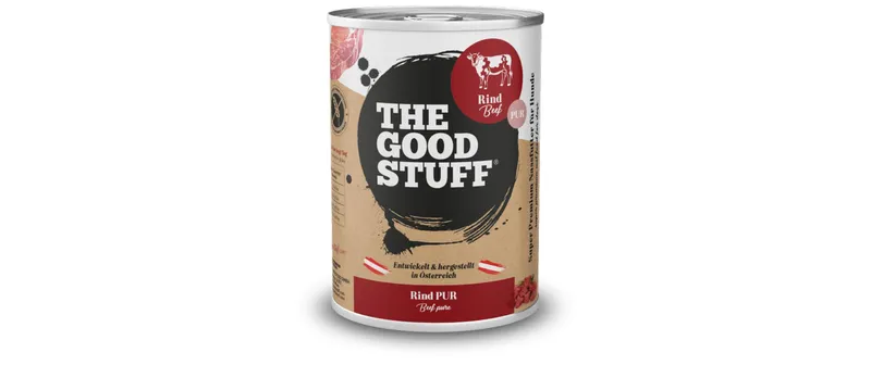 The Goodstuff Nassfutter Adult Rind Pur 800 g