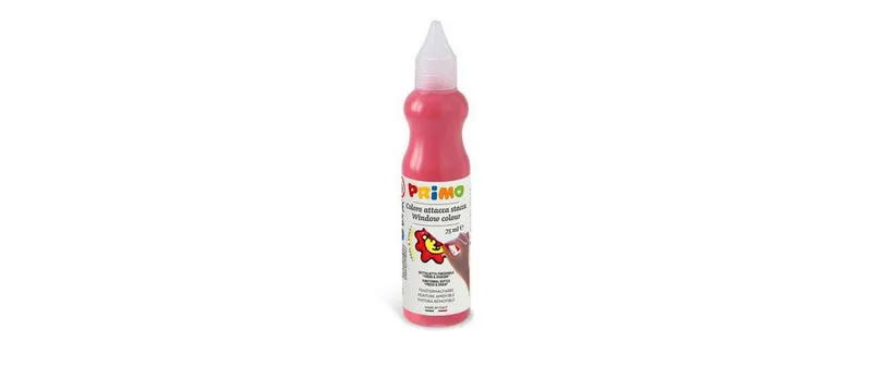 Primo Fenstermalfarbe 75 ml, Karminrot