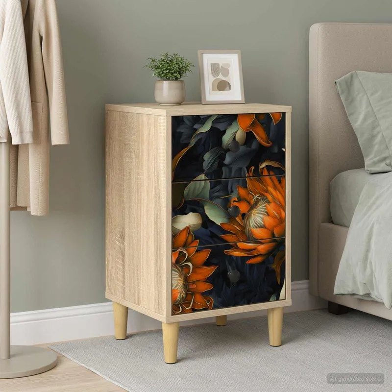 Sottofodero LOCHEM noce Sonoma 36 x 33 x 60 cm materiale ligné