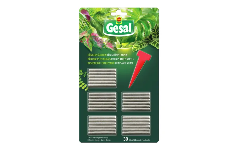 Gesal Gesal Düngerstäbchen per Grünpflanzen 30 Stk 30 pezzi
