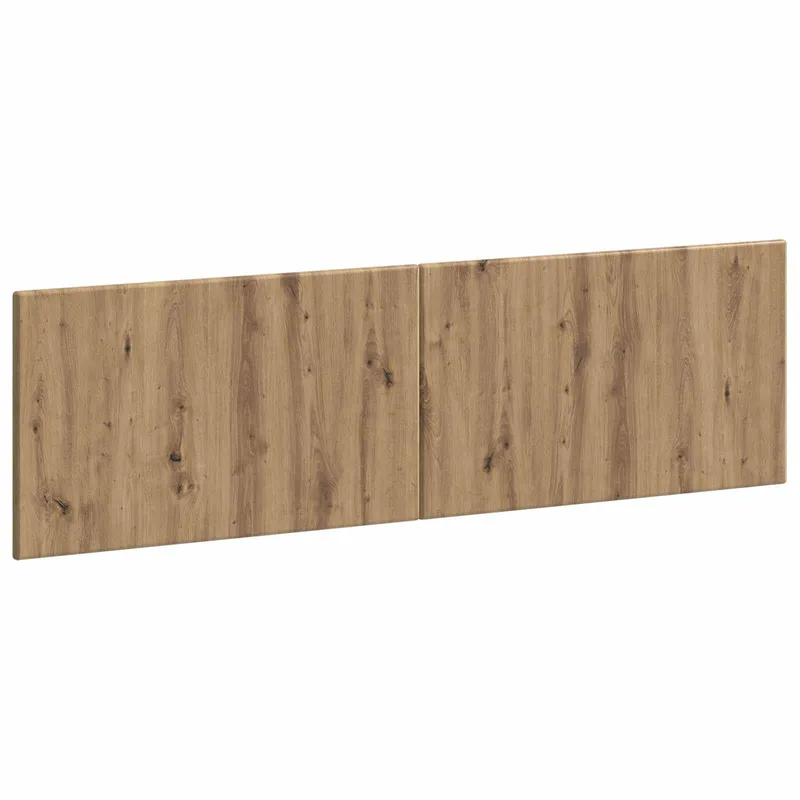Wandmontiertes Kopfteil BREDA Artisan-Eiche derivato del legno