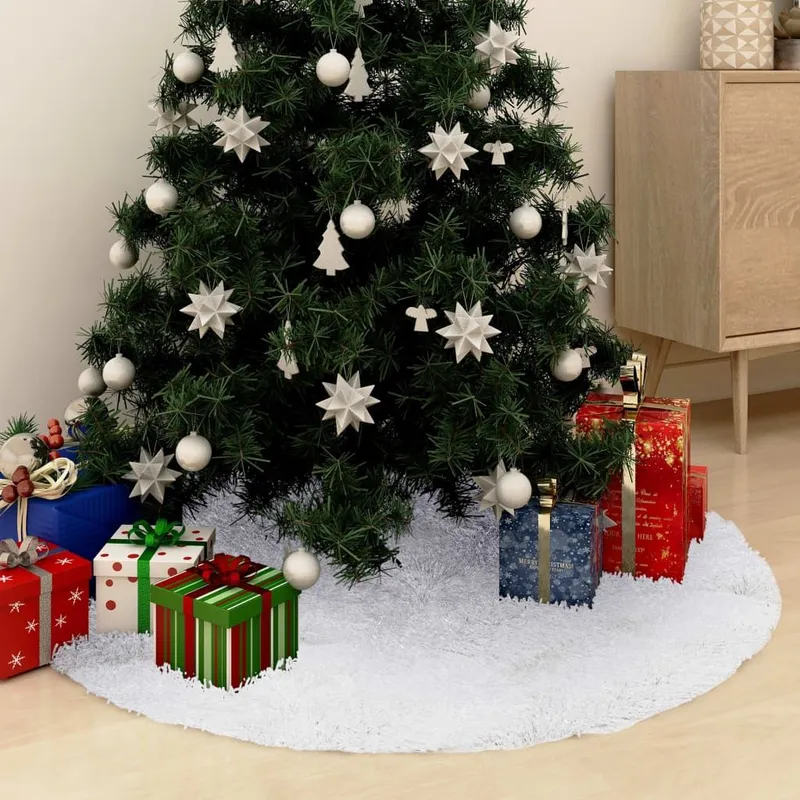 Weihnachtsbaumrock bianco 90 cm Kunstfell