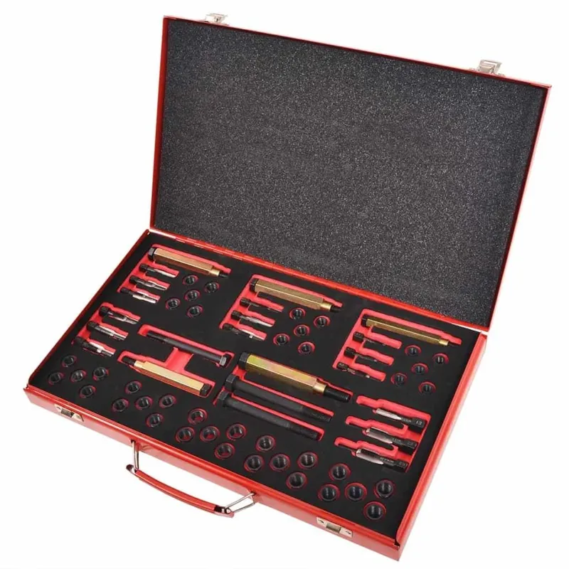 Kit réparation filetage bougie préchauffage 63pcs M8 M9 M10 M12