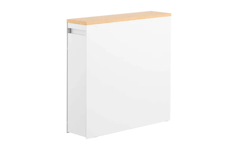 Yamazaki Badezimmerregal Tower 56 x 55 cm, blanc