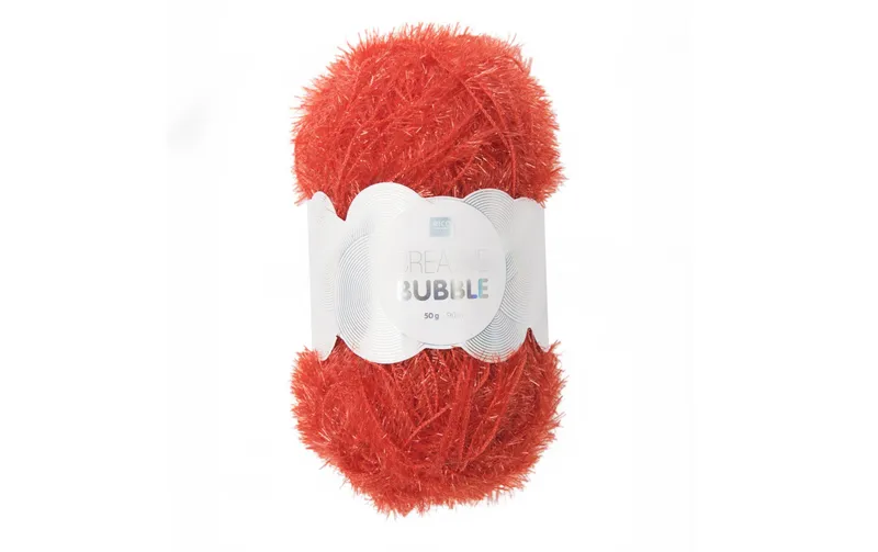 Rico Design Wolle Creative Bubble 50 g rouge