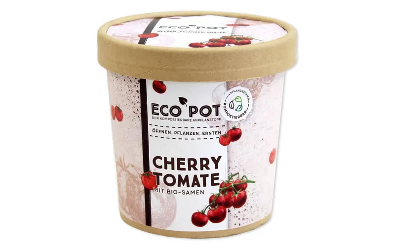 Feel Green EcoPot Cherry Tomate BIO