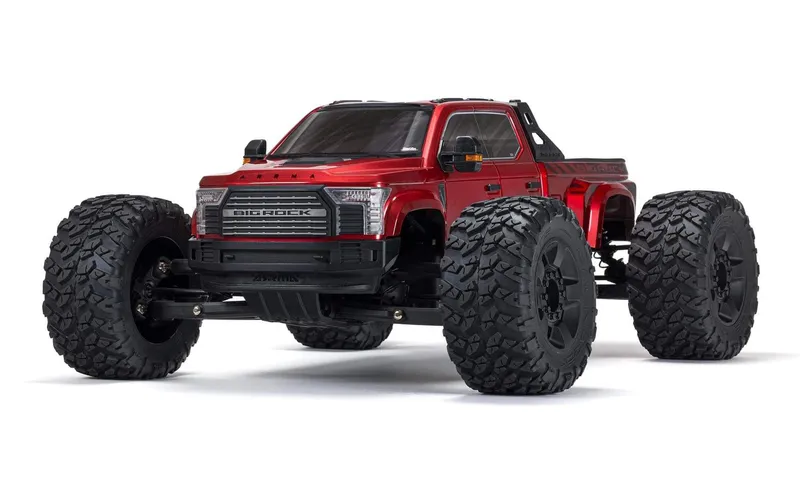 Arrma Monster Truck Big Rock 6S red, ARTR, 1:7