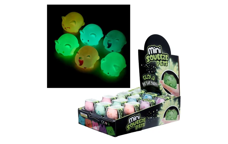 Sombo Stretchy Cat Glow in the Dark assortiert