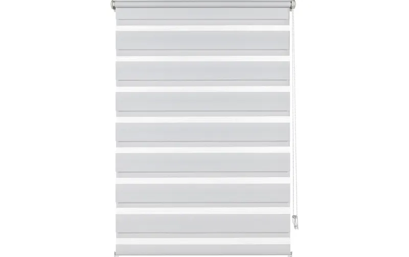 Gardinia Duo Klemmrollo 80 x 150 cm, bianco