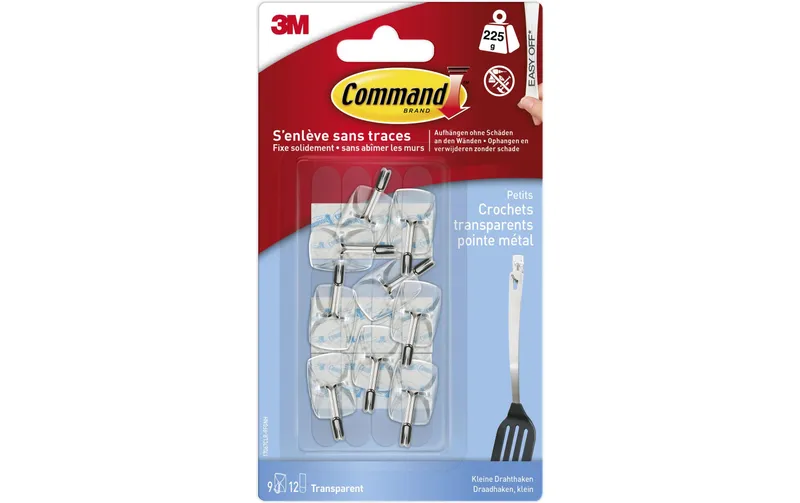 Command Klebehaken 0.225 kg, trasparente