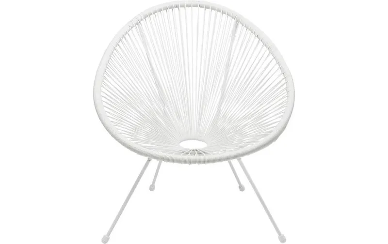 Kare Stuhl Acapulco bianco