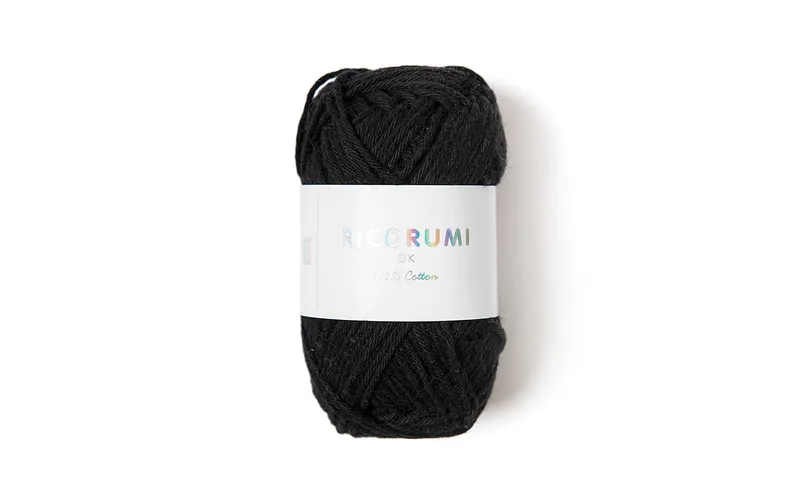 Rico Design Wolle Creative Ricorumi DK 25 g, noir
