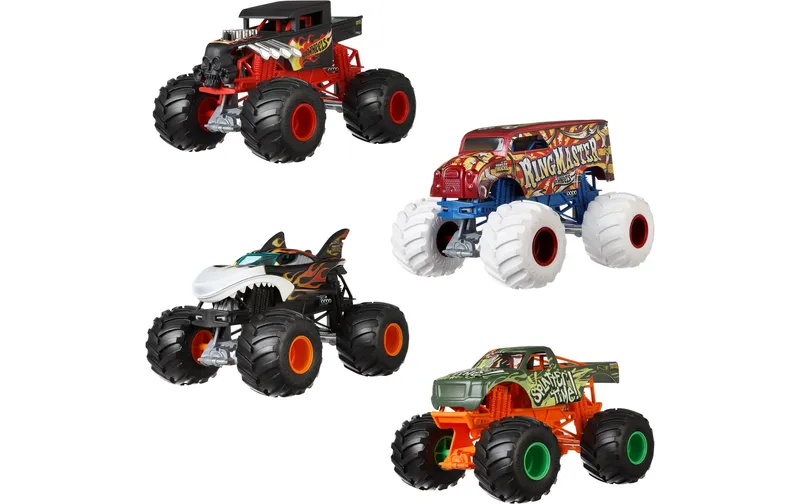 Hot Wheels Monster Trucks 1:24 la-Cast Assortiert