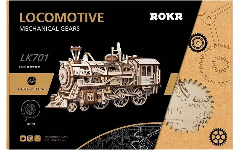 ROKR Bausatz Lokomotive