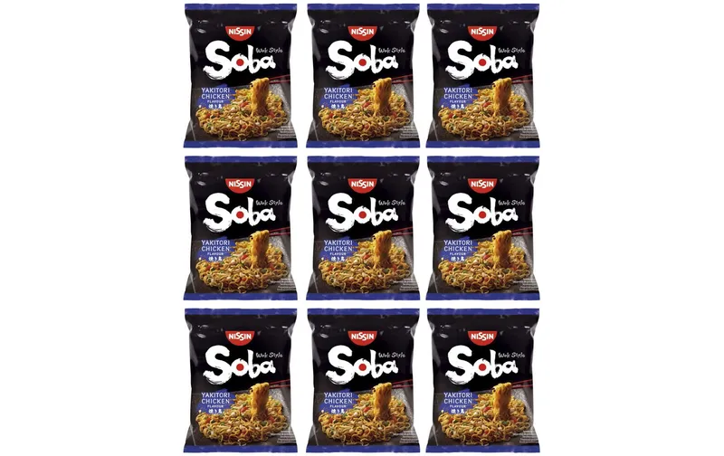Nissin Food Soba Yakitori Chicken 9 x 110 g